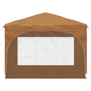 Pop-up Festtelt 290 x 290 x 245 cm Beige