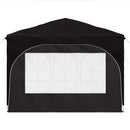Pop-up Festtelt 290 x 290 x 245 cm Sort