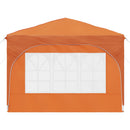 Pop-up Festtelt 290 x 290 x 245 cm Orange