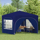 Pop-up Festtelt 290 x 290 x 245 cm Blå