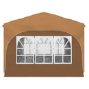 Pop-up Festtelt 290 x 290 x 245 cm Beige