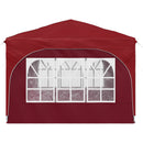 Pop-up Festtelt 290 x 290 x 245 cm Bordeaux