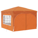 Pop-up Festtelt 290 x 290 x 245 cm Orange