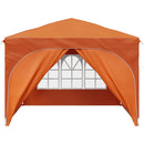 Pop-up Festtelt 290 x 290 x 245 cm Orange