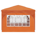 Pop-up Festtelt 290 x 290 x 245 cm Orange