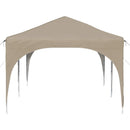 Pop-up Festtelt 575 x 288 x 245 cm Cremefarvet Oxford stof