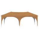Pop-up Festtelt 575 x 288 x 245 cm Beige Oxford stof