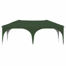 Pop-up Festtelt 575 x 288 x 245 cm Grøn Oxford stof