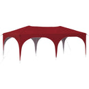 Pop-up Festtelt 575 x 288 x 245 cm Bordeaux Oxford stof