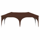 Pop-up Festtelt 575 x 288 x 245 cm Brun Oxford stof