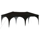 Pop-up Festtelt 575 x 288 x 245 cm Sort Oxford stof