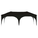 Pop-up Festtelt 575 x 288 x 245 cm Sort Oxford stof