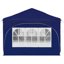 Pop-up Festtelt 575 x 288 x 245 cm Blå Oxford stof