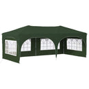Pop-up Festtelt 575 x 288 x 245 cm Grøn Oxford stof