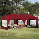Pop-up Festtelt 575 x 288 x 245 cm Bordeaux Oxford stof