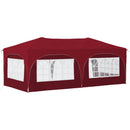 Pop-up Festtelt 575 x 288 x 245 cm Bordeaux Oxford stof