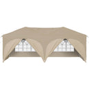 Pop-up Festtelt 575 x 288 x 245 cm Cremefarvet Oxford stof