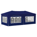 Pop-up Festtelt 575 x 288 x 245 cm Blå Oxford stof