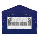 Pop-up Festtelt 575 x 288 x 245 cm Blå Oxford stof
