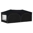 Pop-up Festtelt 575 x 288 x 245 cm Antracit Oxford stof