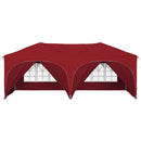 Pop-up Festtelt 575 x 288 x 245 cm Bordeaux Oxford stof