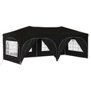 Pop-up Festtelt 575 x 288 x 245 cm Sort Oxford stof