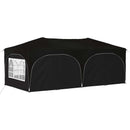 Pop-up Festtelt 575 x 288 x 245 cm Sort Oxford stof