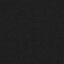 Sengestel med Polstret Hovedgavl Sort 200 x 200 cm