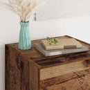 Sideboard Gammelt træ 34,5 x 34 x 90 cm Konstrueret træ
