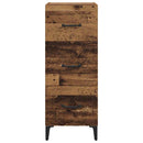 Sideboard Gammelt træ 34,5 x 34 x 90 cm Konstrueret træ