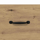 Sideboard Artisan Egetræ 34,5 x 34 x 90 cm Konstrueret træ
