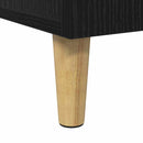 Bord Sort eg Konstrueret træ 140 x 50 x 75 cm