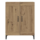 Sideboard Artisan Egetræ 69,5 x 34 x 90 cm Konstrueret træ