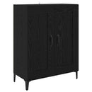 Sideboard Sort eg 69,5 x 34 x 90 cm Konstrueret træ