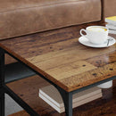 Sofabord Gammelt træ 90 x 49 x 40 cm Konstrueret træ