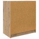 Sideskab Artisan Egetræ 68 x 37 x 75,5 cm Konstrueret træ