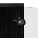 Sideskab Sort eg 68 x 37 x 75,5 cm Konstrueret træ