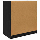 Sideskab Sort eg 68 x 37 x 75,5 cm Konstrueret træ