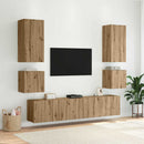 TV vægskab Artisan Egetræ 100 x 35 x 41 cm Konstrueret træ