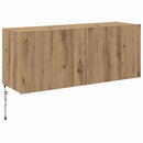 TV vægskab Artisan Egetræ 100 x 35 x 41 cm Konstrueret træ