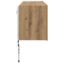 TV vægskab Artisan Egetræ 100 x 35 x 41 cm Konstrueret træ