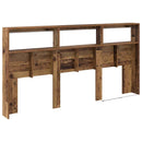 Hovedgærde Gammelt træ 200 x 17 x 102 cm Konstrueret træ