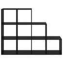 Rumdivider boghylde Sort eg 137,5 x 29 x 103,5 cm