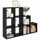Rumdivider boghylde Sort eg 137,5 x 29 x 103,5 cm