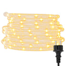 Sejllys med 2400 LED'er Varm hvid 100 m PVC