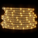 Sejllys med 2400 LED'er Varm hvid 100 m PVC