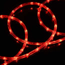 Sejllys med 240 LED'er Rød 10 m PVC