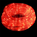 Sejllys med 240 LED'er Rød 10 m PVC