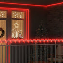 Sejllys med 1200 LED'er Rød 50 m PVC
