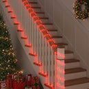 Sejllys med 1200 LED'er Rød 50 m PVC